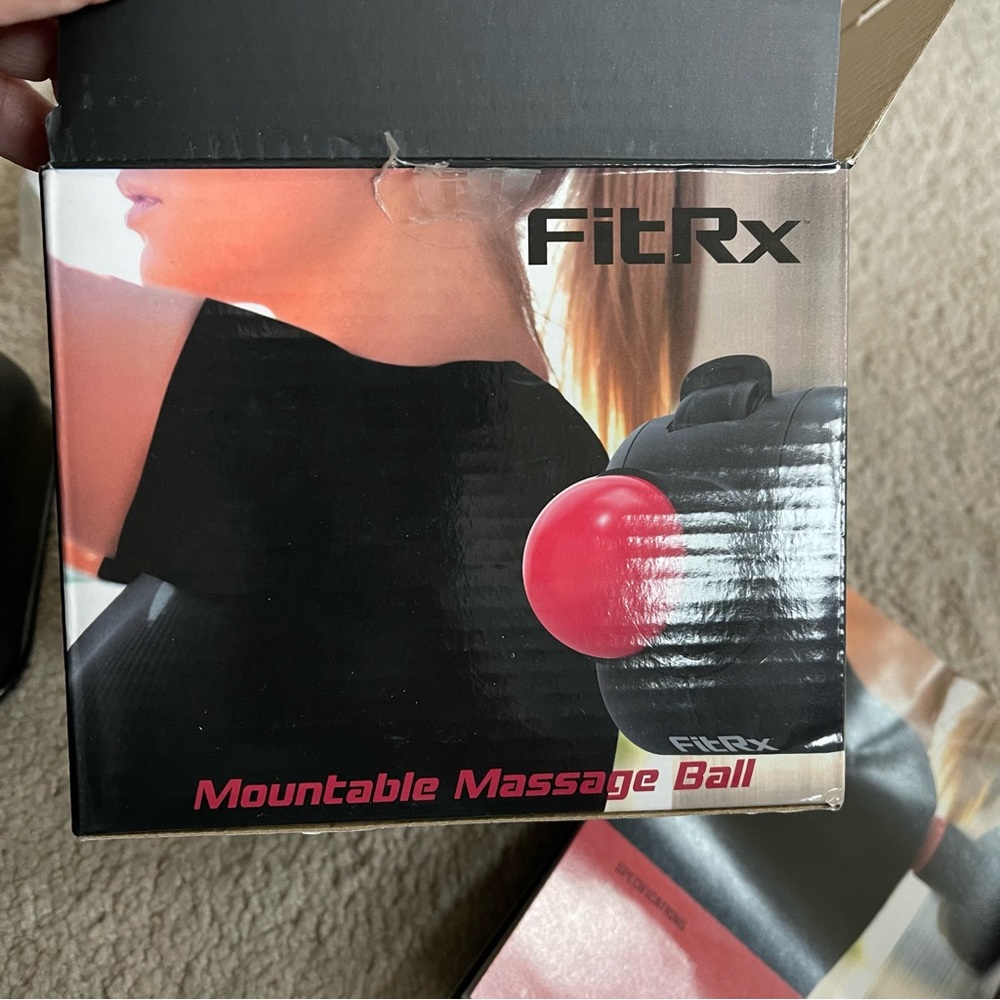 FitRx Mountable Massage Ball NWT